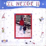 Il neige